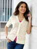 Sieh an! Strickjacke in ecru
