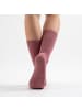 Occulto 3er Pack Warme Wollsocken Leni in Schwarz/Pink/Grau