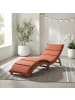 home24 Klappbare Gartenliege Yomi in Terracotta