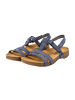Art in the City  Sandalen blau