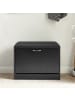 SoBuy Schuhbank in Schwarz - (B)60 x (H)47 x (T)30cm