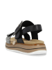 remonte Sandalette in schwarz
