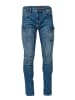 KOROSHI Regular fit workwear jeans. in blau