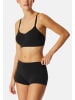 Schiesser Short Slip Unique Cotton in Schwarz