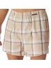 Schiesser Web-Boxershorts 2er Pack in Schwarz/Beige