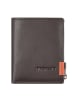 Roncato Monaco Geldbörse RFID Schutz Leder 8 cm in brown