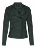 ONLY Kunstlederjacke für Damen in schwarz