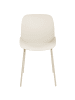 Beliani 2er-Set Esszimmerstuhl MILACA in Beige