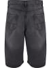 Urban Classics Jeans Shorts in black washed