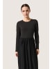 Soaked in Luxury Jerseykleid SLSimone Gerade Passform in Black