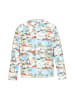 MO Men Jacket in Offwhite Multicolor