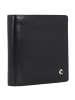 Esquire Toscana Geldbörse RFID Schutz Leder 9 cm schwarz
