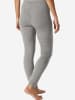 Schiesser Leggings Premium Warming in grau-mel.