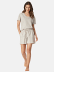 Schiesser Pyjamashorts Mix & Relax Web in off-white