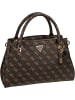 Guess Handtasche Noelle II Luxury SAT Logo in Brown Logo