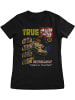 Garfield Shirt "True Cat Cases Cover Girly Tee" in Schwarz