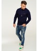 Jack & Jones Sweatshirt - POPS SWEAT CREW NECK Pullover in Navy Blazer