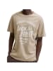Jack and Jones T-Shirt Bluzane Short Sleeve Tee in Beige