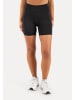 SMILODOX Short Leggings Basic Nevarra in Schwarz