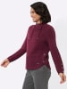 WITT WEIDEN Langarm-Pullover in bordeaux