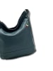 Florence Florence Schultertasche, Shopper Leder türkis ca. 37cm