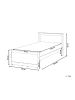 Beliani Einzelbett DAUPHIN in Braun - (W) 99 x (H) 82 x (L) 206 cm