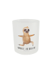 Mr. & Mrs. Panda Stimmungslicht Faultier Yoga mit Spruch in Transparent