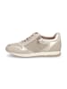 Tamaris Sneaker in Beige Gold Glitzer