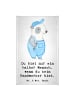 Mr. & Mrs. Panda Gästehandtuch Handwerker Herz mit Spruch in Weiß