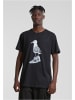 Mister Tee Sneaker "Seagull Sneakers Tee" in Schwarz