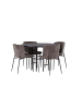 ebuy24 Braun 115 x 115 cm