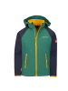 Trollkids Zip-Off Softshelljacke Rondane in jungle green