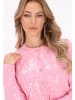 faina Women Cardigan in rose