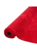 Snapstyle Luxus Super Soft Hochflor Langflor Teppich Läufer Deluxe in Rot