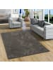 Pergamon Luxus Super Soft Hochflor Langflor Teppich Silky in Antraciet