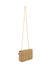faina Women Flap Bag in Gold