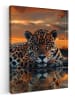 MuchoWow Leinwand Bilder Jaguar