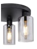 Globo lighting Deckenleuchte "HADERA" in black