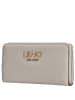 Liu Jo Caliwen XL Zip Around - Geldbörse 12cc 19 cm (anthrazit met.) in marmo