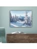 MuchoWow Leinwand bilder Schneelandschaft (BxH)