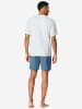 Schiesser Pyjama Comfort in hellblau