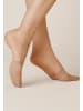 Kunert Feinfüßlinge Half-In-Shoe antirutsch in Puder