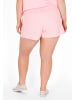 Usha Plus Size Shorts in pink