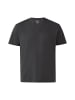 S. Oliver V-Kragen T-Shirt für Herren in uni
