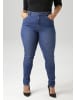 Aniston PLUS Skinny-fit-Jeans in dunkel blau