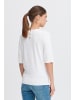 PULZ Jeans Strickpullover PZSARA Regular fit in Blanc de Blanc