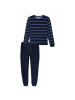Schiesser Pyjama in Dunkelblau