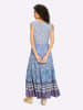 Heine Jerseykleid in bleu-salbei-bedruckt