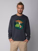 wat? Apparel Sweatshirt Zelten in India Ink Grey