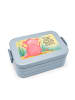 Mr. & Mrs. Panda Lunch Box Axolotl Hurra Design mit Spruch in Blau Pastell